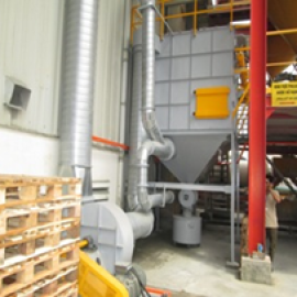 Thiết bị lọc bụi túi vải